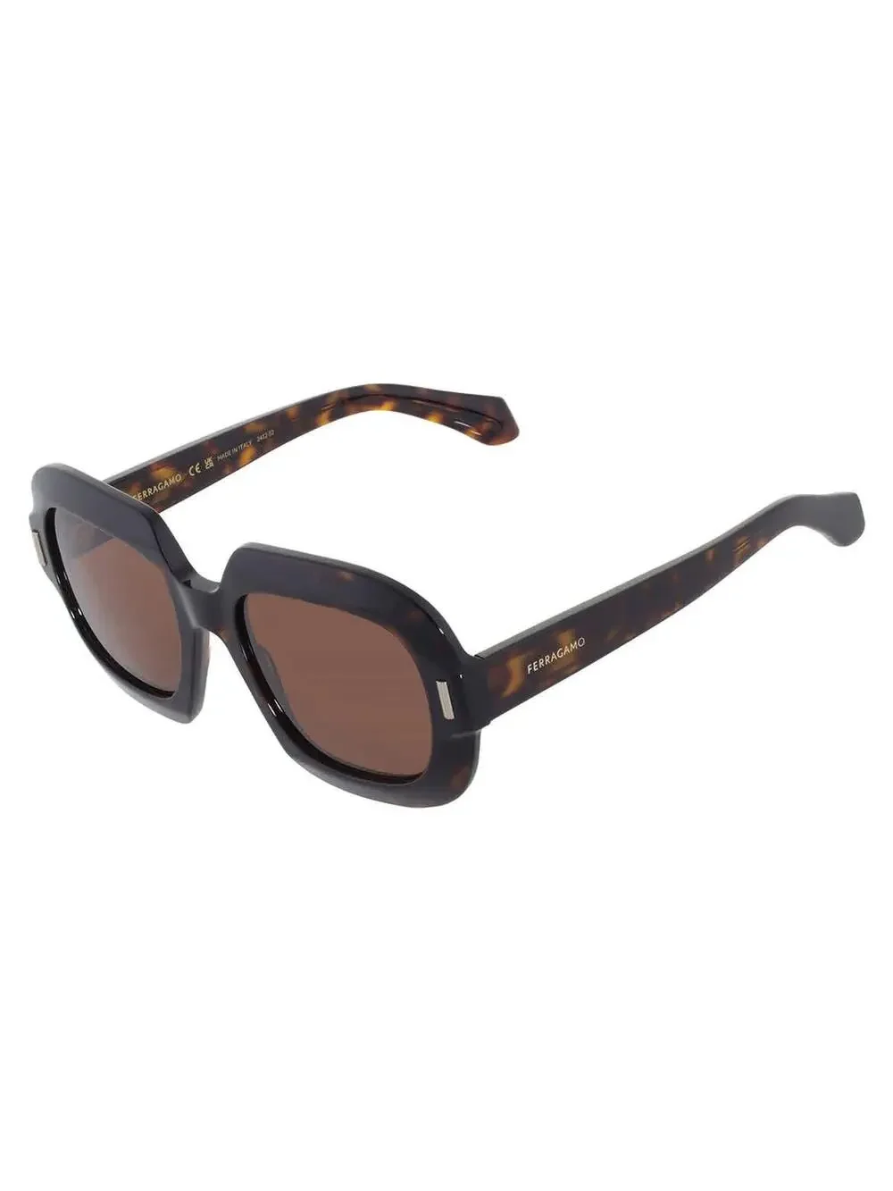 Ferragamo Brown Square Ladies #265287F83B